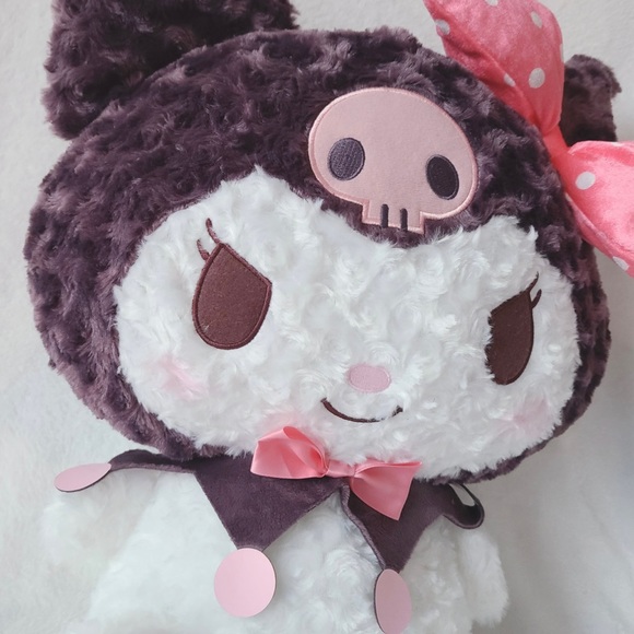 Kuromi - Pinky Rose Super Large Plush - Picture 2 of 4